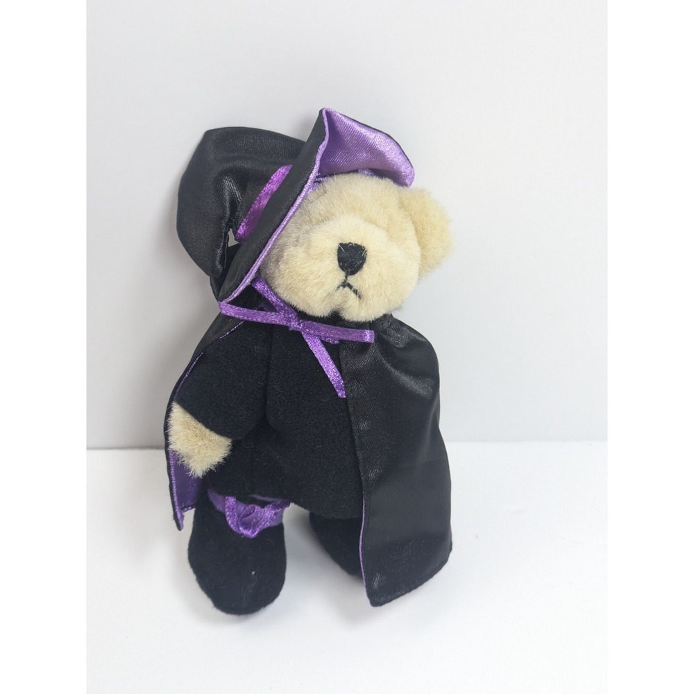Vintage Wee Bear Village GANZ Bear Esmeralda Witch 1999